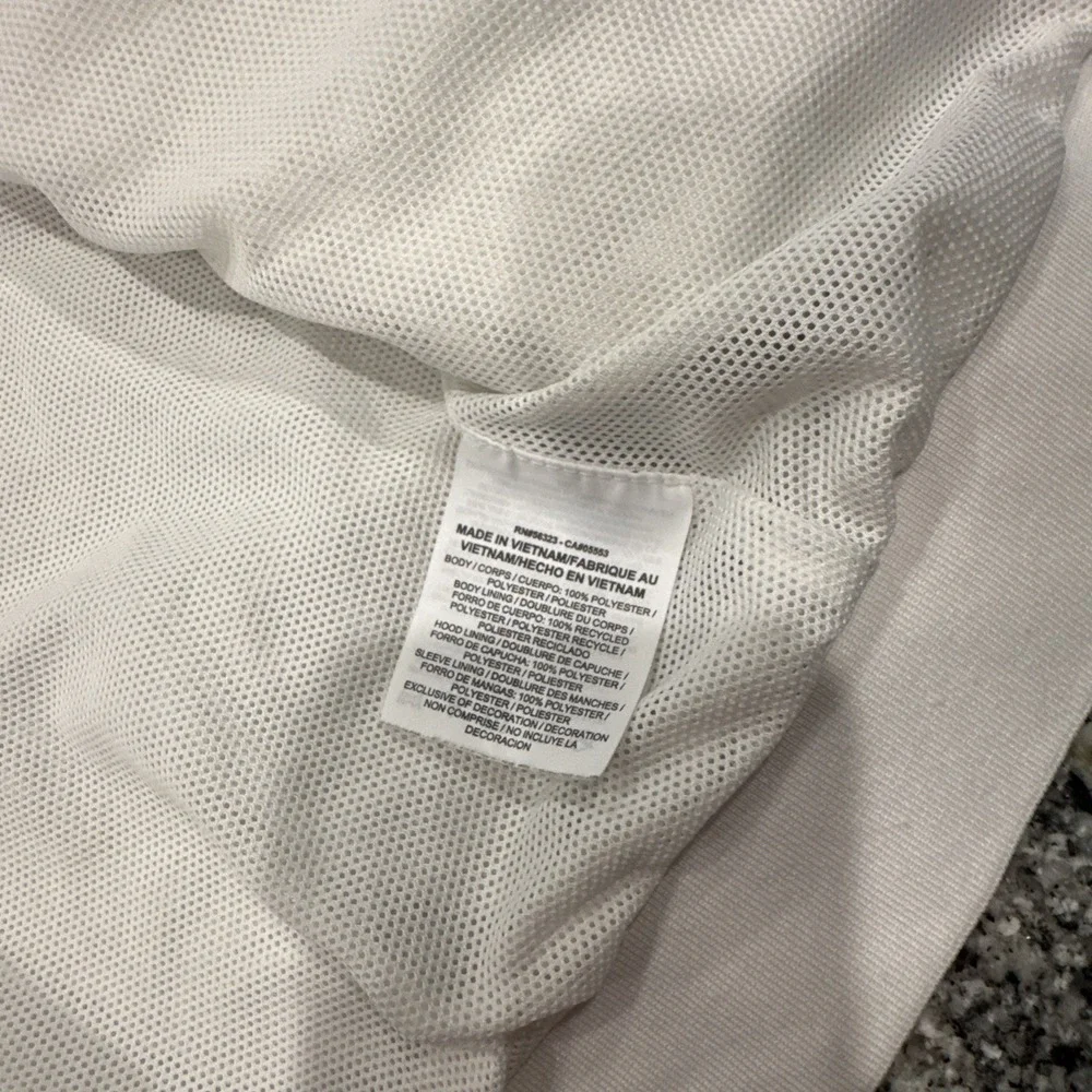 Nike Full Zip‎ Windrunner Hooded Windbreaker Jacket - Sail Off White Medium #576